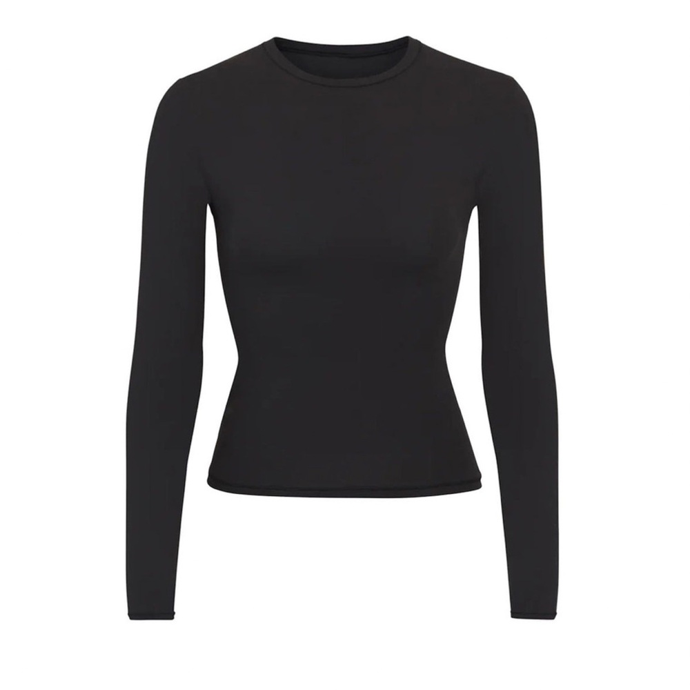 skims fits everybody long sleeve onyx